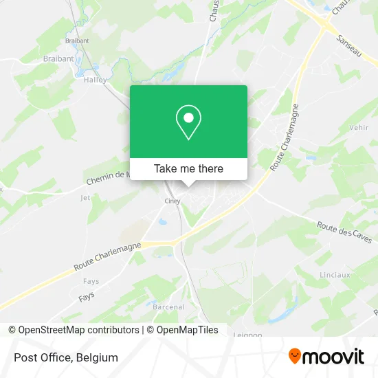 Post Office map