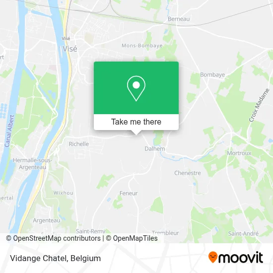 Vidange Chatel map