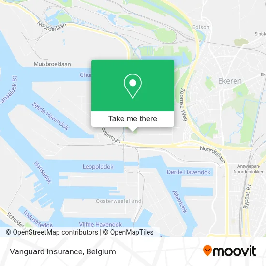 Vanguard Insurance map