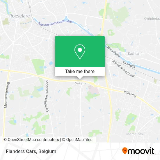 Flanders Cars map