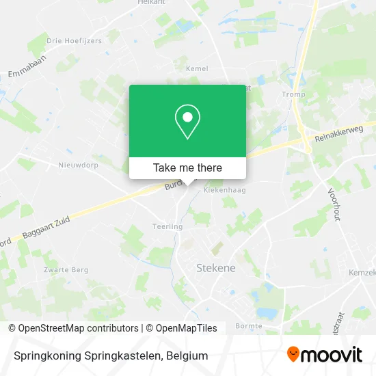 Springkoning Springkastelen map