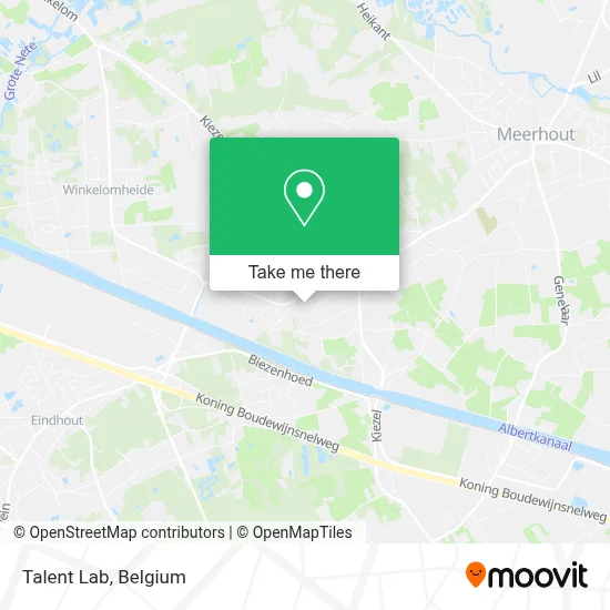 Talent Lab map