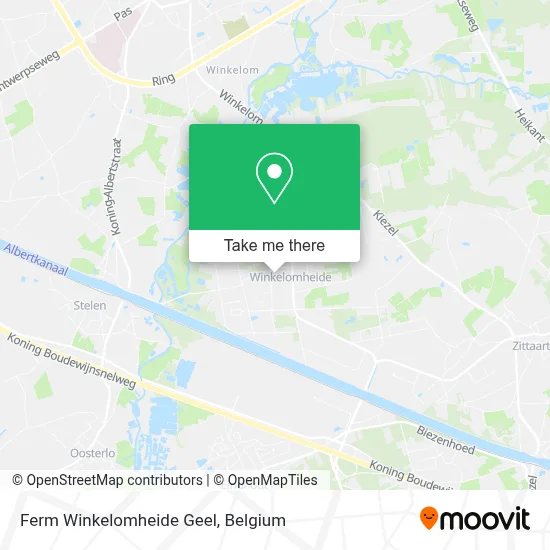 Ferm Winkelomheide Geel map