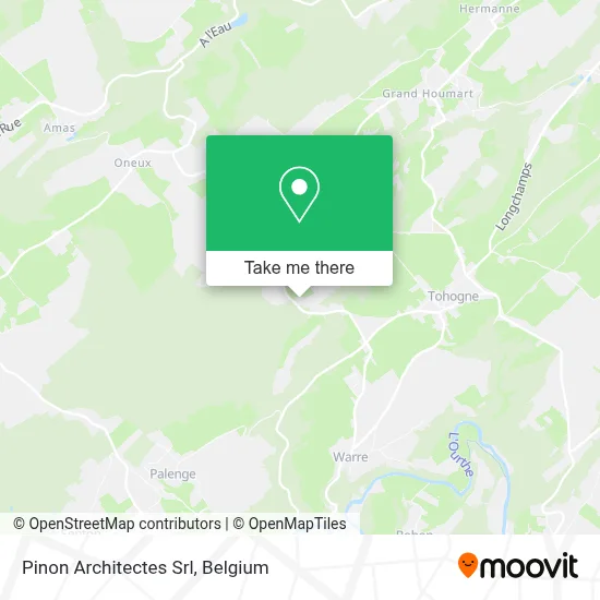 Pinon Architectes Srl map