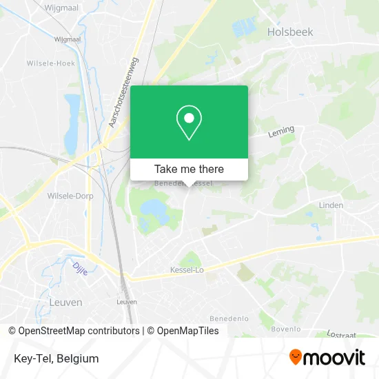 Key-Tel map