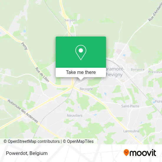 Powerdot map