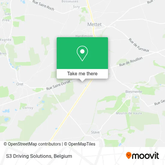 S3 Driving Solutions map