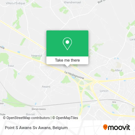 Point S Awans Sv Awans map