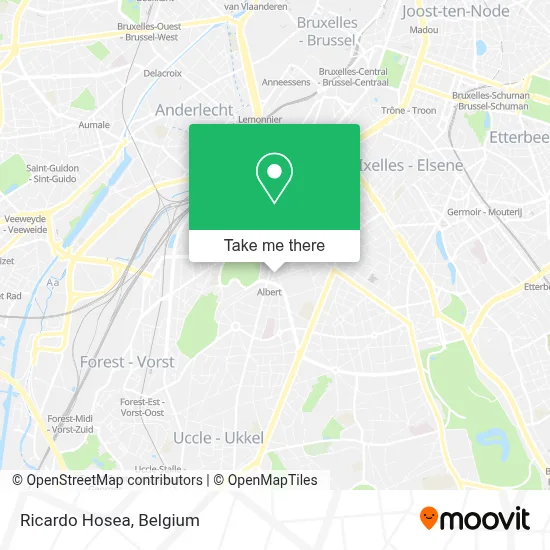 Ricardo Hosea map