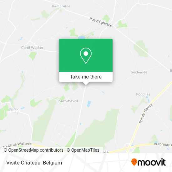 Visite Chateau map