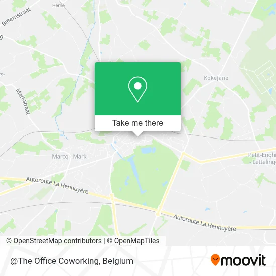 @The Office Coworking map