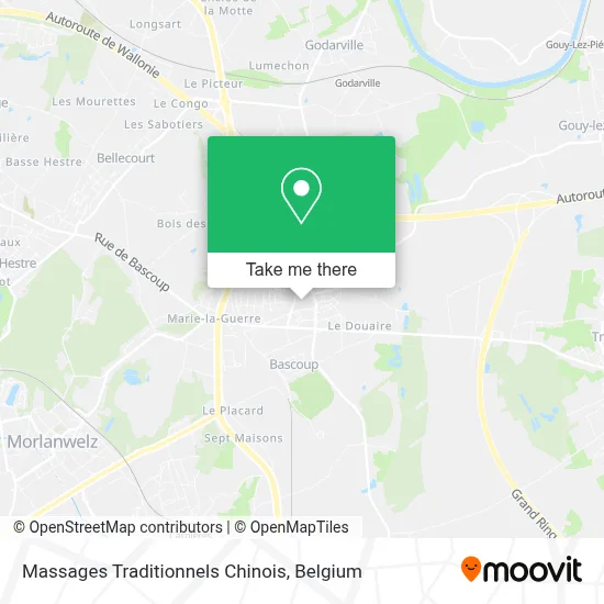 Massages Traditionnels Chinois map