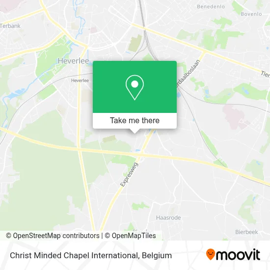 Christ Minded Chapel International map