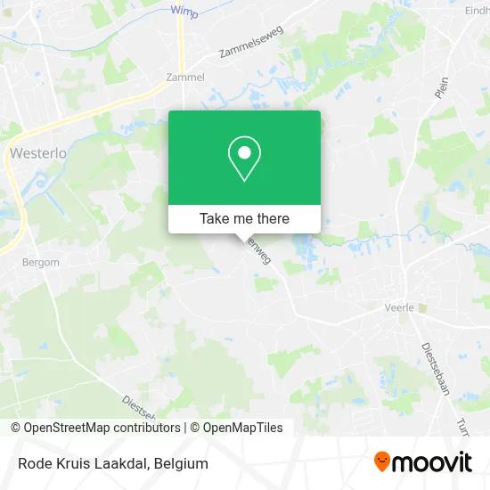 Rode Kruis Laakdal map