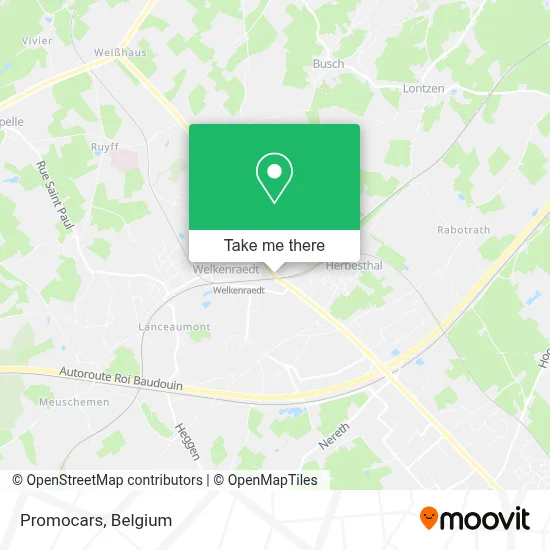 Promocars map