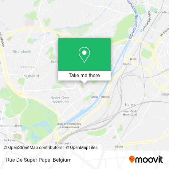 Rue De Super Papa map