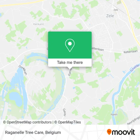Raganelle Tree Care map