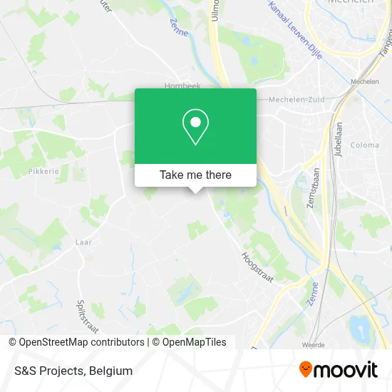S&S Projects map