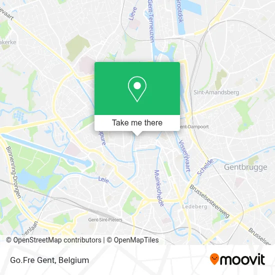 Go.Fre Gent map