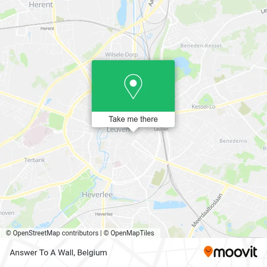 Answer To A Wall map