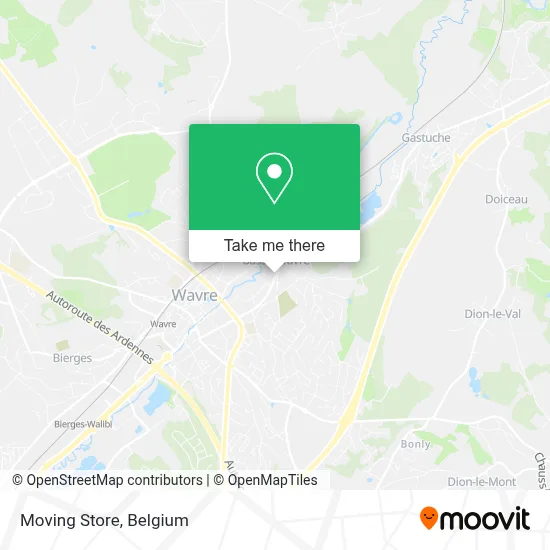 Moving Store map