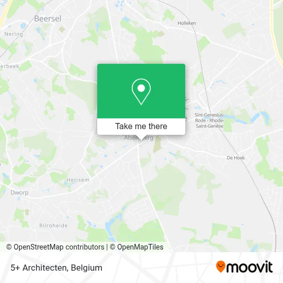 5+ Architecten map