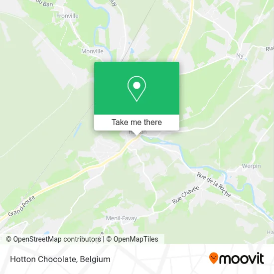 Hotton Chocolate map