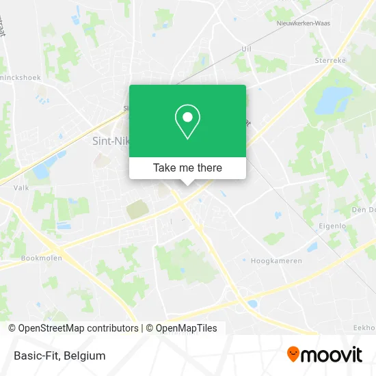Basic-Fit map