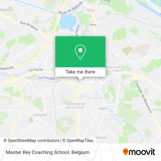 Master Key Coaching School map