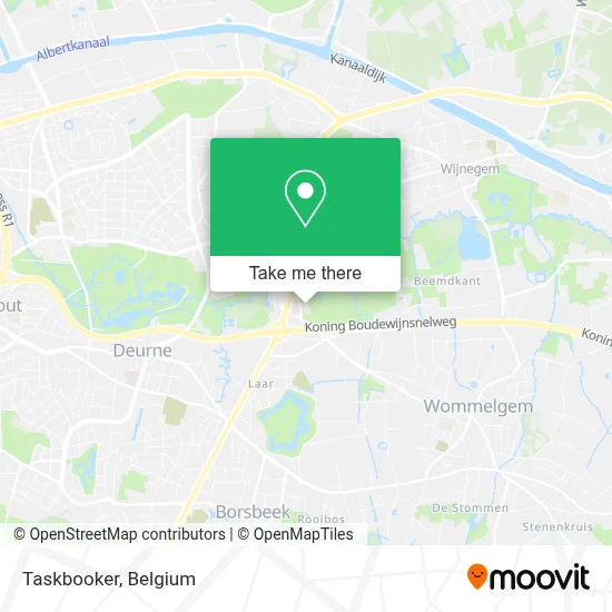 Taskbooker map