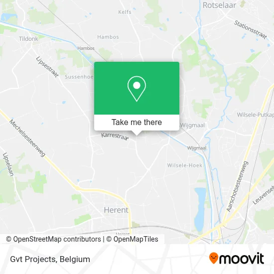 Gvt Projects map