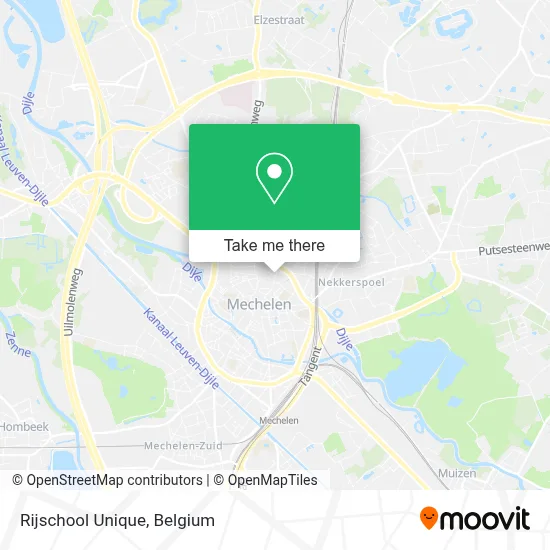 Rijschool Unique plan