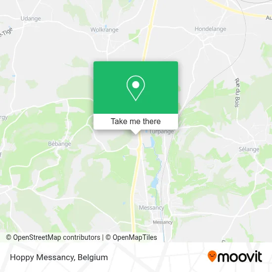 Hoppy Messancy map