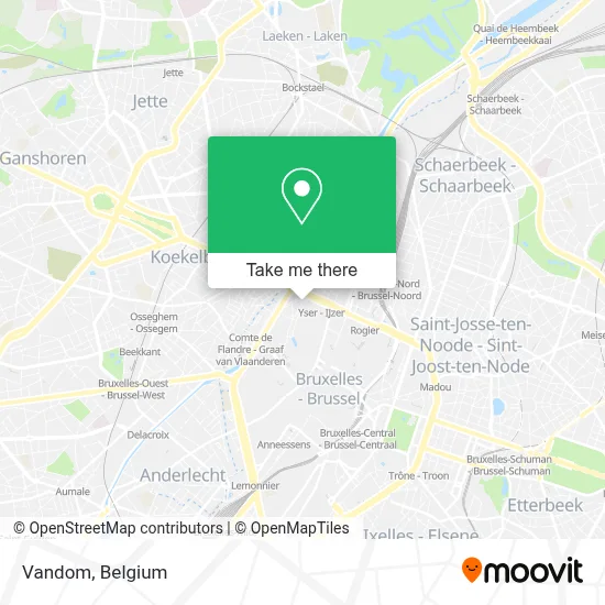Vandom map