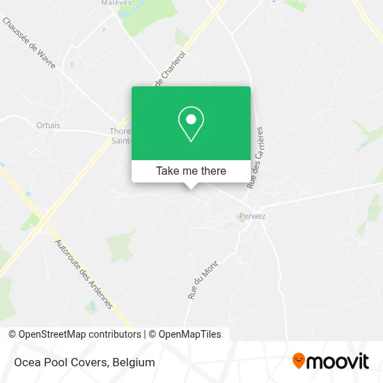 Ocea Pool Covers map