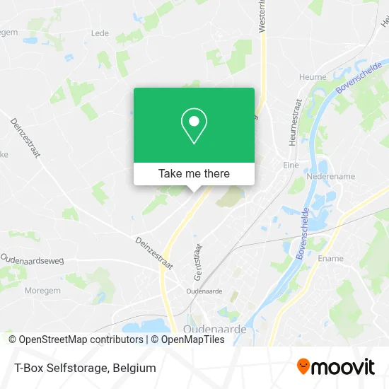 T-Box Selfstorage map