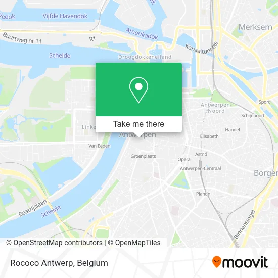 Rococo Antwerp plan