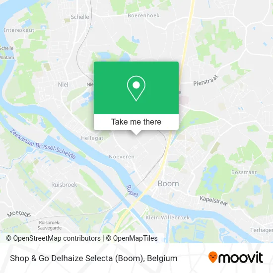 Shop & Go Delhaize Selecta (Boom) map