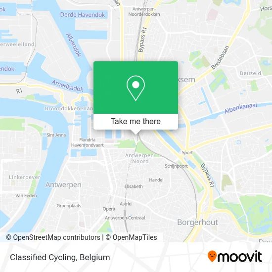 Classified Cycling map
