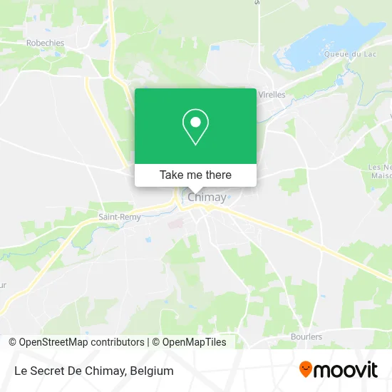Le Secret De Chimay map