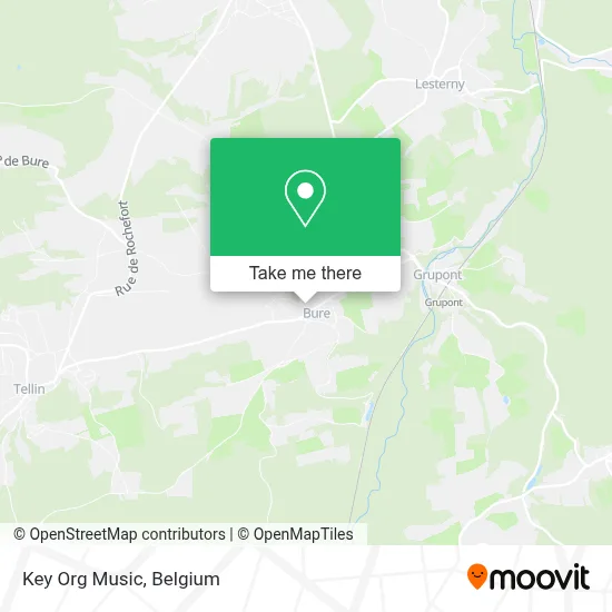 Key Org Music map