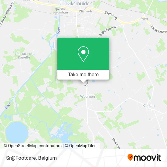 Sr@Footcare map