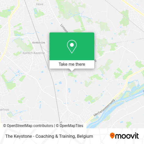 The Keystone - Coaching & Training map