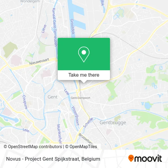 Novus - Project Gent Spijkstraat map