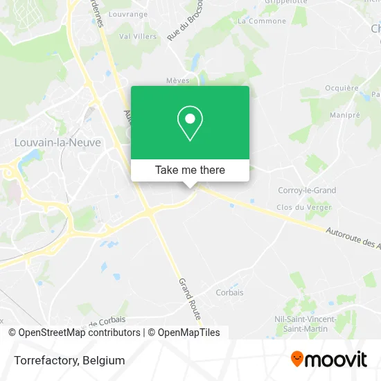 Torrefactory map
