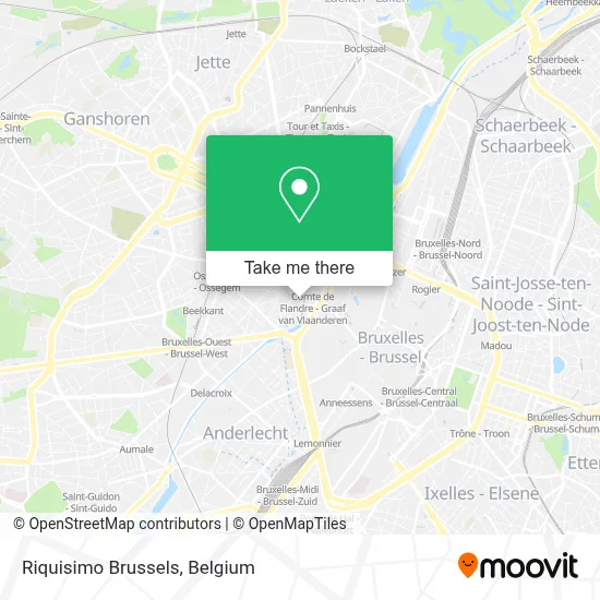 Riquisimo Brussels map