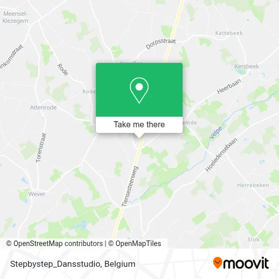 Stepbystep_Dansstudio map