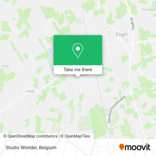 Studio Wonder map