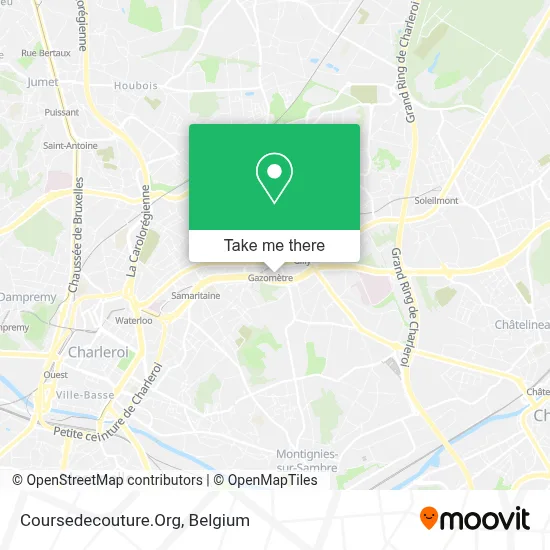 Coursedecouture.Org map