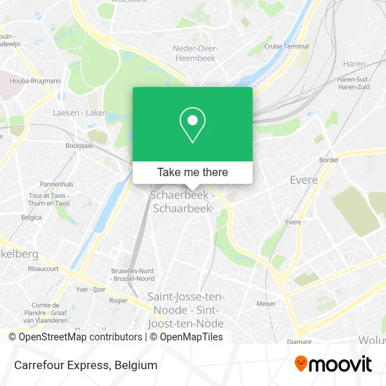 Carrefour Express map